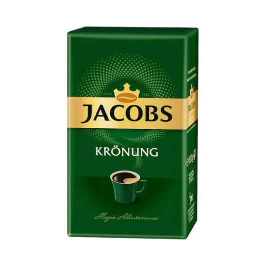 Cafea Jacobs Kronung macinata Alintaroma, 500 g