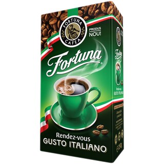 Cafea Fortuna verde cu gust italian, editie noua