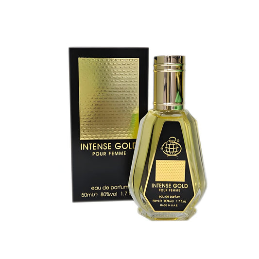 Intense Gold, Fragrance World,Apa de Parfum  Barbati - 50ml